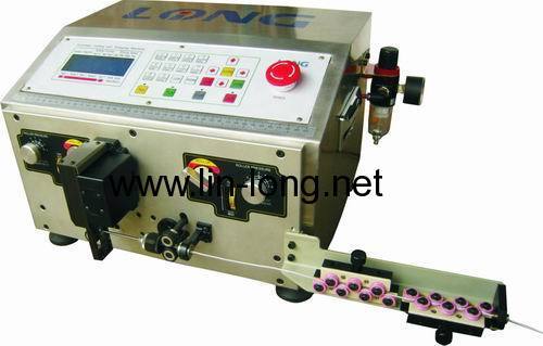 thin wire cutting and stripping machine