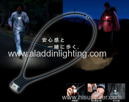 Novelty promotional gift LED Jogging light / LED walking light / LED Neck light / LED climbing light