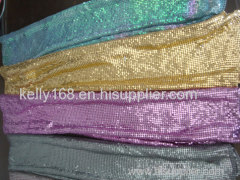 aluminium metallic sequins fabric