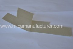 flexible mica part with crease line