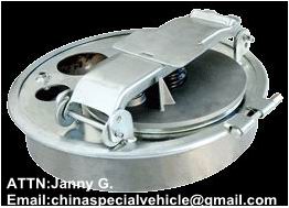 tank truck vented manhole cover