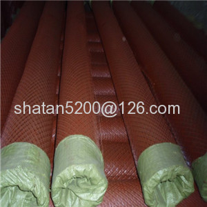 Yellow color /spray paint expanded metal mesh/expanded wire mesh(factory)