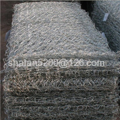 hexagonal wire mesh for gabion box for river bank