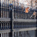 Galvanized Palisade Fencing/galvanized welded fence