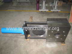 Plate type hydraulic screen changer DHB-330