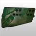 green color very large side plate machinery engineering casting