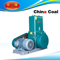 Rotary piston vacuum pump