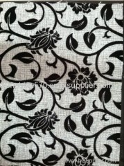 flocking sofa fabric,flocking curtainfabric,flocking decorative fabric