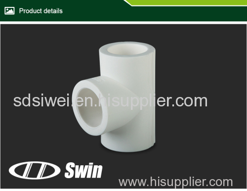 PPR pipe fittings equal tee