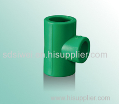PPR pipe fitting unequal tee