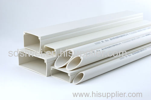 pvc electric pipe trunking