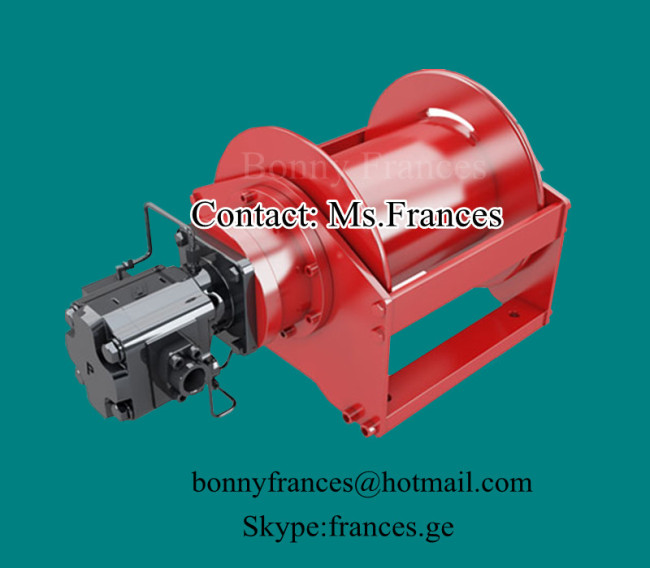 hydraulic winch for piling 3 ton