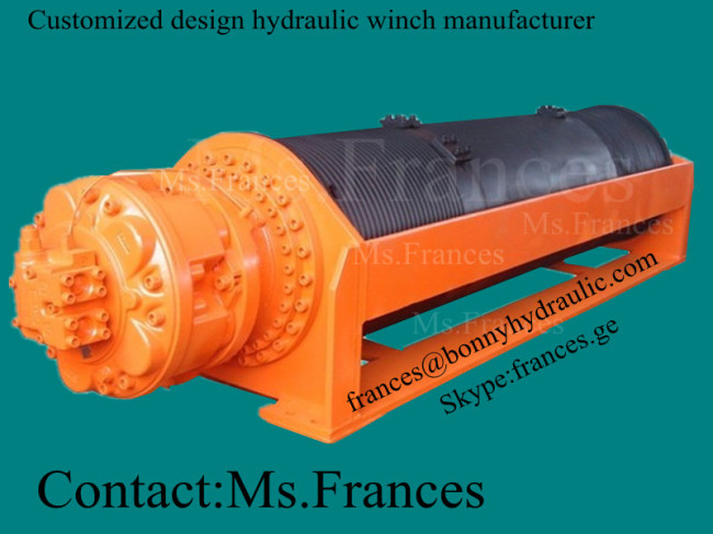 China planetary hydraulic winch manufacturer