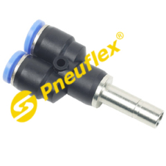 PWJ Plug-in Y Reducer Pneumatic Fitting