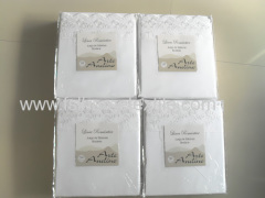 144T Polycotton Embroidered Sheets