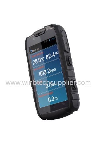 nfc rugged phone walkie talkie 4inch android 4.2 Quad core rugged phone