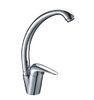 Single Hole Kitchen Sink Water Faucet , Contemporary Brass Kitchen Mixer Tap