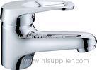 Brass Deck Mounted Basin Mixer with Single Lever for Home , #40 Ceramic Cartridge