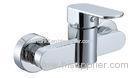 Single Lever Two Hole Bathroom Faucet Shower Mixer with Chrome Polished , HN-3E02
