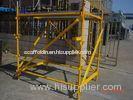 Yellow Building Construction Safety Scaffolding Tie Bar Hot Dip Galvanization