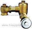 Home CE Brass Toilet Flush Valves , Self Closing Conceal Installation Flushers