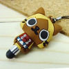 Fashionable cute Cartoon doll stylus touch pen