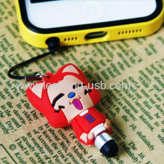 Christmas promotion gifts Santa Claus cartoon stylus touch pen
