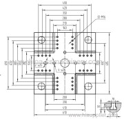 Mold platen drawing of SSF1480