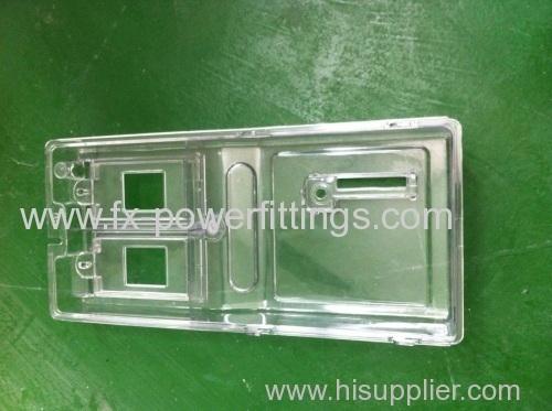 plastic injection electricity meter box shell PP PA PC PE