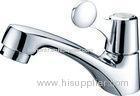 CE Durable Single Cold Water Taps / Brass Water Saving Ceramic Basin Faucet for Public