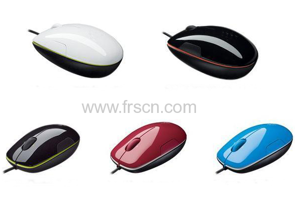 MS-324 noiseless and silent wired optical 3d usb cable mouse