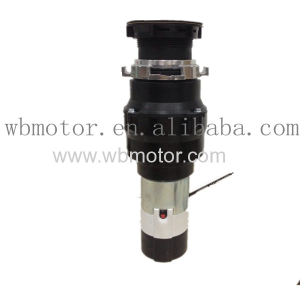 new design 375W food waste disposer with CE ROHS ISO9001