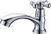 Brass Chrome Plated Single Cold Water Faucet Basin Tap with One Handle , HN-5A30