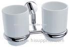 Double Ring Tumbler Holder Bathroom Hardware Sets / CE Bathroom Fittings