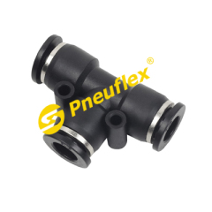 PE Union Tee Inch Tube Pneumatic Fitting