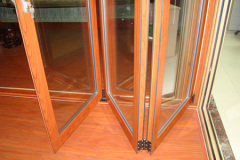 HT55 aluminium folding series doors