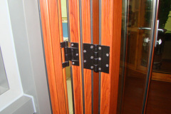 HT55 aluminium folding series doors