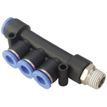 PKB Male Triple NPT Thread Pneumatic Fitting