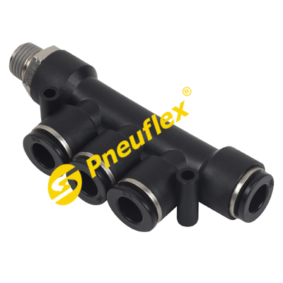 PKB Male Triple NPT Thread Push in Fitting