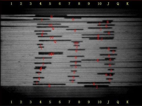 Poker Scanning Software with marked Cards