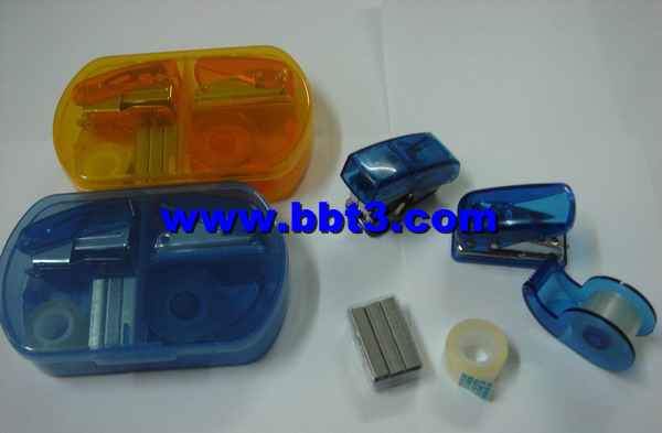 Mini plastic 6pc stationery set
