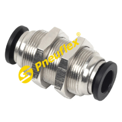 PM Bulkhead Union Inch Tube Pneumatic Fitting