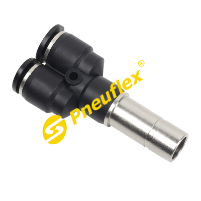 PWJ Plug-in Y Reducer Inch Tube Pneumatic Fitting