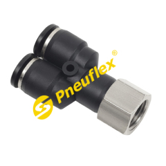 PXF Female Y NPT Thread Push in Fitting