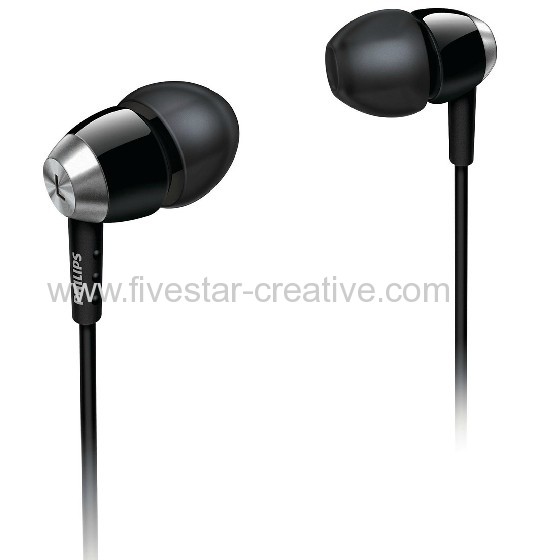 Philips SHE7000BK/28 Extra Bass Stereo In-Ear Headphones Earphones for MP3 MP4 iPhone iPad iPod Black