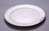 Decorative Flat Plate Ceramic Plate 31x2.5cm , Bone Porcelain Dinnerware Sets
