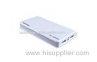 20000MAH White Lithium Power Bank , High Brightness Mobile Power Bank