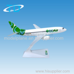 ECair boeing airway B737-500 handicraft product