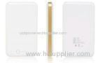 White PC Tablet Mobile Phone Power Bank Chargers For Electronic Products