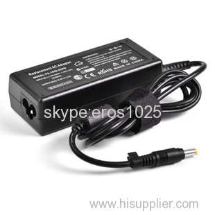 Laptop AC Adapter, 18.5V 3.5A 5.5 x 2.5mm DC Tip for BENQ, 65W Power